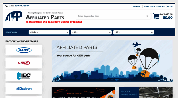 affiliatedparts.com