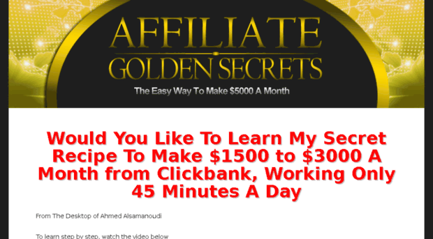 affiliategoldensecrets.com