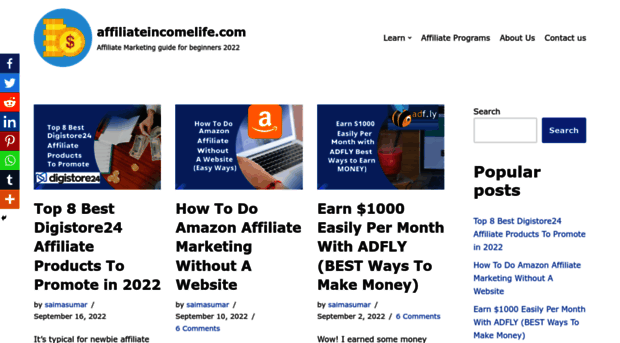 affiliateincomelife.com