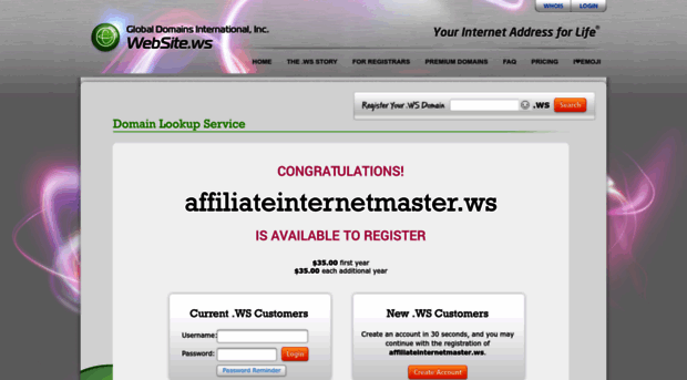 affiliateinternetmaster.ws