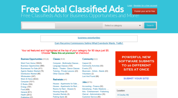 affiliatemarketing.freeglobalclassifiedads.com