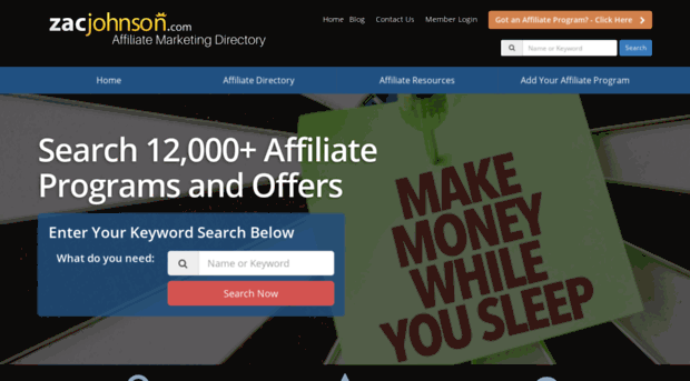 affiliatemarketing.zacjohnson.com