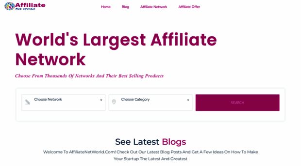 affiliatenetworld.com