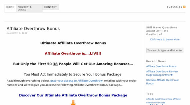 affiliateoverthrowprofits.com