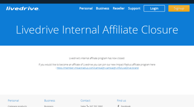 affiliates.livedrive.com