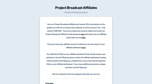 affiliates.projectbroadcast.com