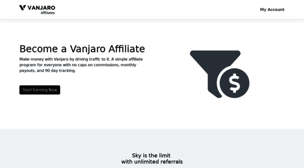 affiliates.vanjaro.com