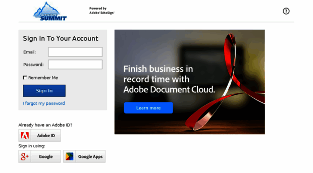 affiliatesummit.echosign.com