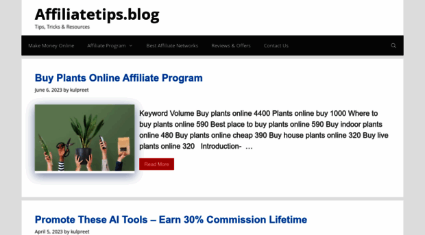 affiliatetips.blog