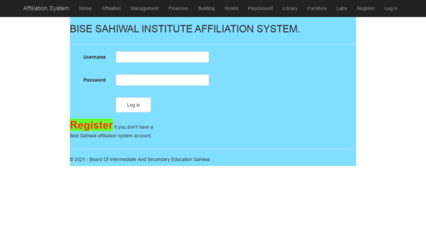 affiliation.bisesahiwal.edu.pk