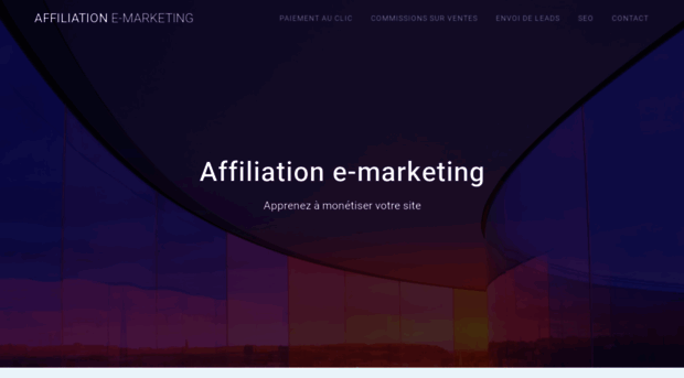 affiliationemarketing.com