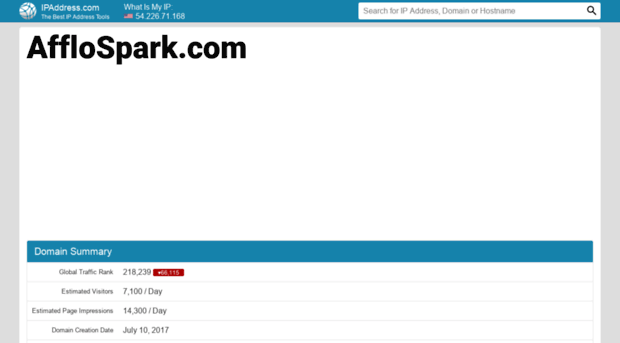 afflospark.com.ipaddress.com