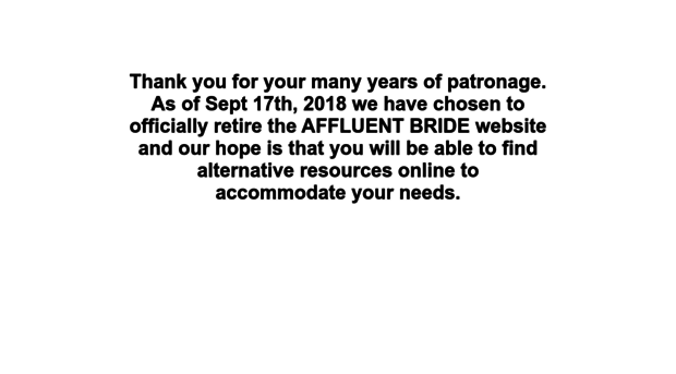 affluentbride.com