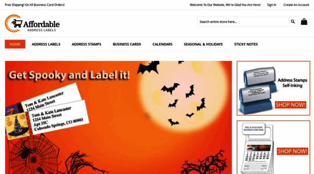 affordableaddresslabels.com