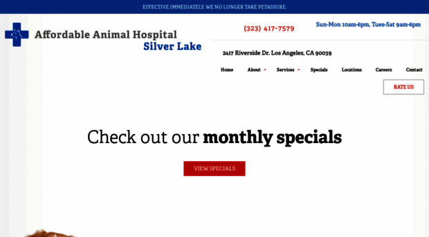 affordableanimalhospitalsilverlake.com