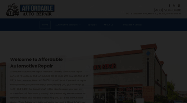 affordableautorepairmesa.com