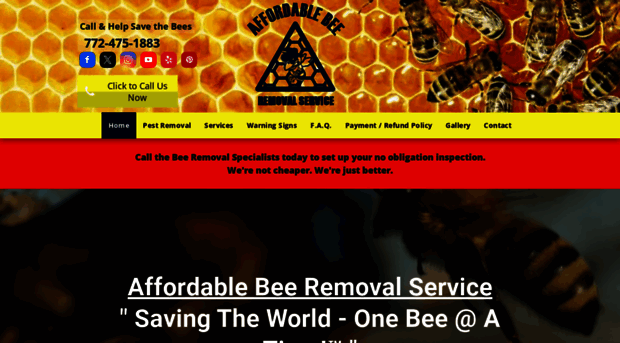 affordablebeeremoval.com