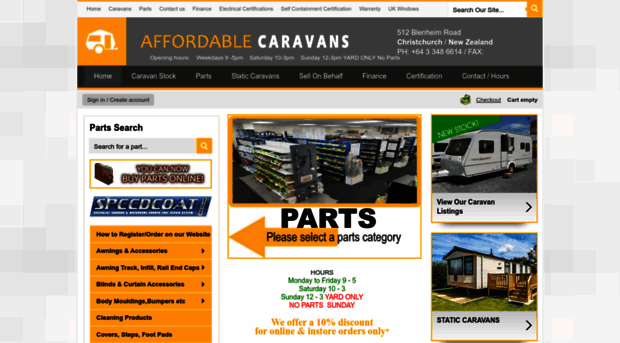 affordablecaravans.co.nz