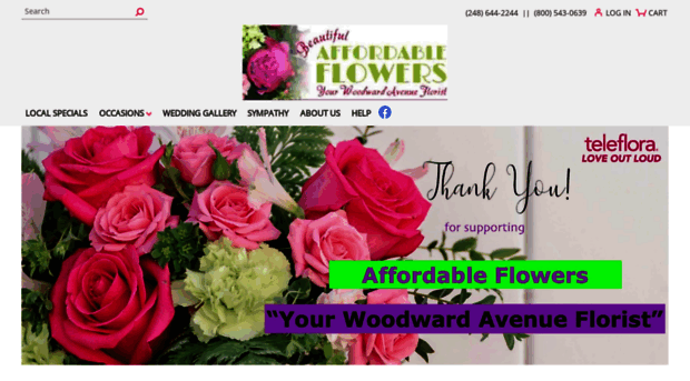 affordableflowershops.com