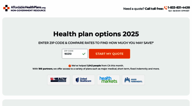 affordablehealthplans.org