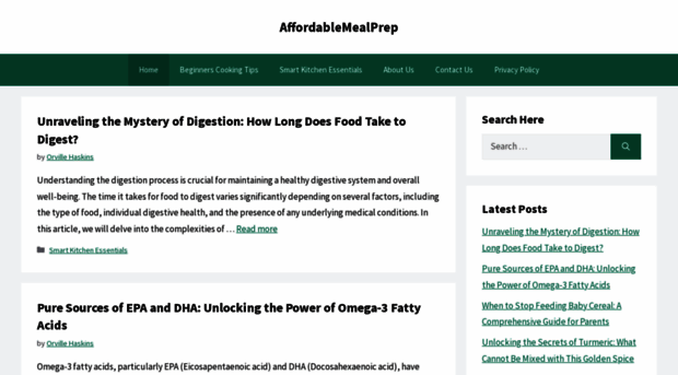 affordablemealprep.com