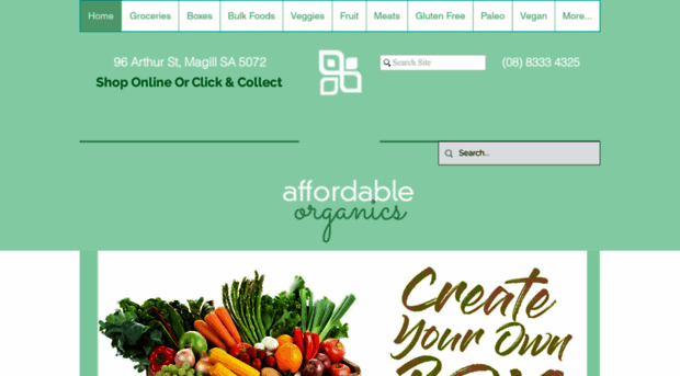 affordableorganicsadelaide.com