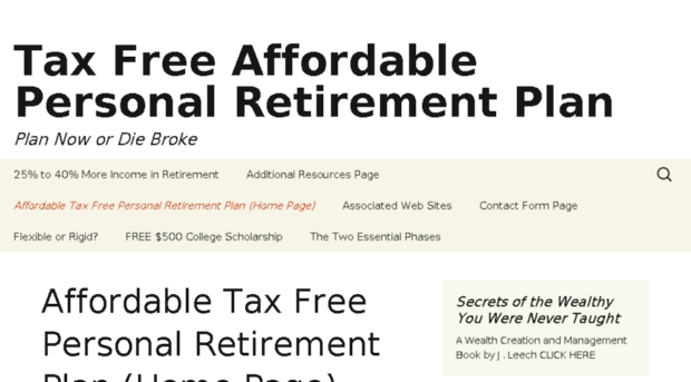 affordablepersonalretirementplan.com