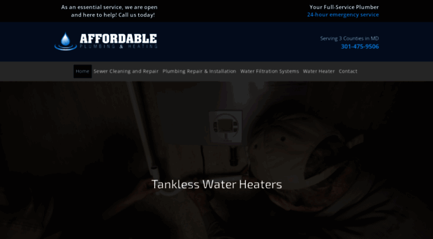 affordableplumbingleonardtown.com