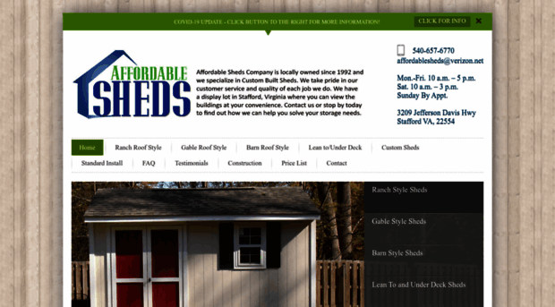 affordableshedscompany.com