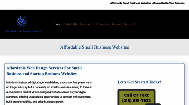 affordablesmallbusinesswebsites.com