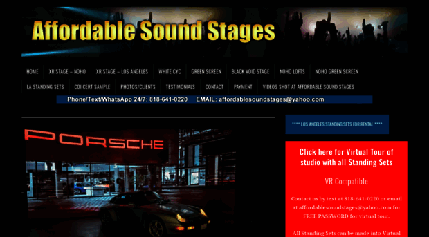 affordablesoundstages.com