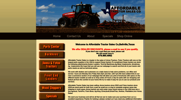 affordabletractorsalesco.com