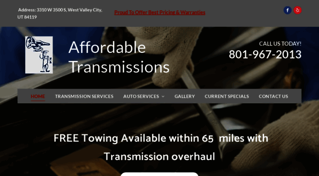 affordabletransmissions-utah.com