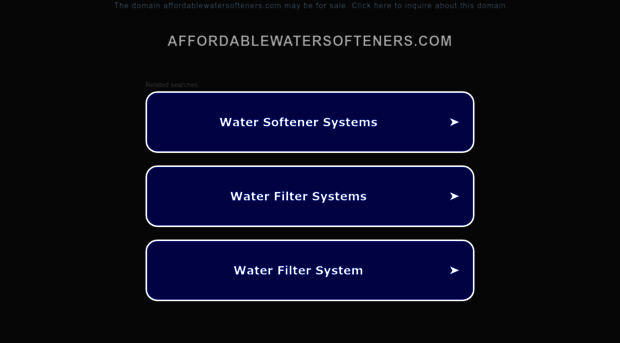 affordablewatersofteners.com