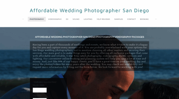 affordableweddingphotographersandiego.com