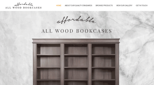 affordablewoodbookcases.com