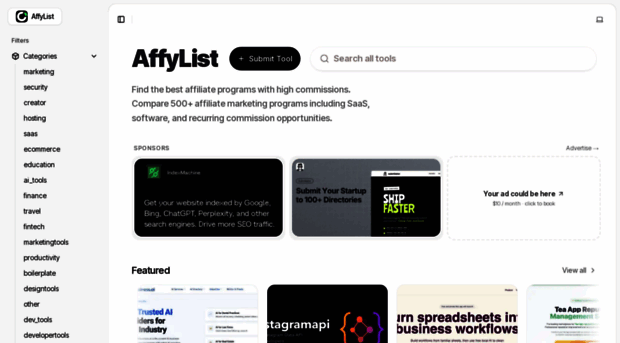 affylist.com