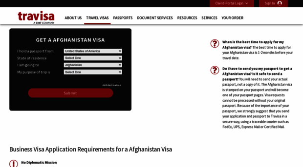 afghanistan.travisa.com