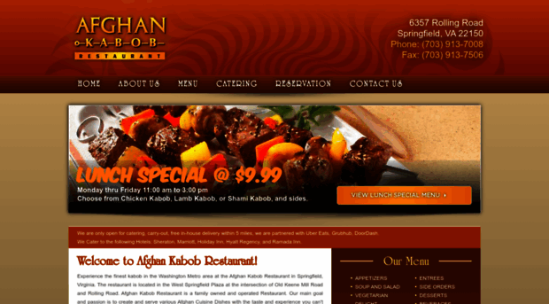 afghankabobrestaurant.com