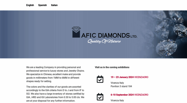 aficdiamonds.com