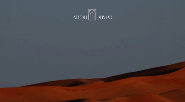 afifahahmad.com