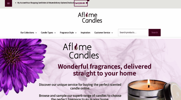 aflamecandles.co.uk