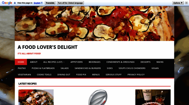 afoodloversdelight.com