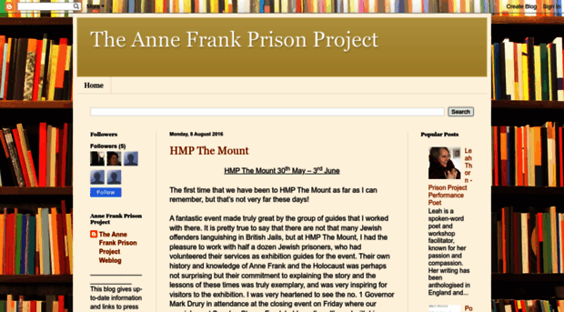 afprisonproject.blogspot.com