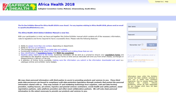 africahealth.exhibition-manual.com