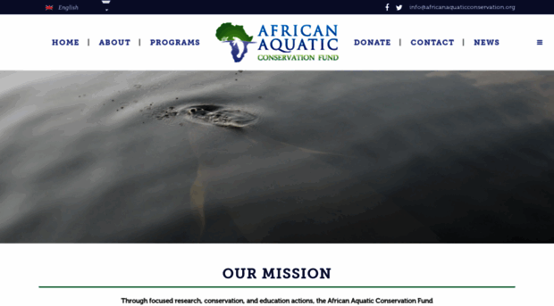 africanaquaticconservation.org