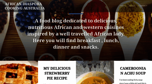 africandiasporacookingaustralia.com