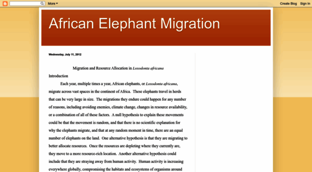 africanelephantmigration.blogspot.com