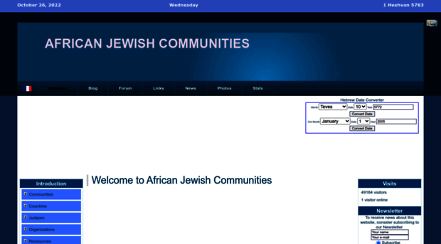 africanjewishcommunities.net