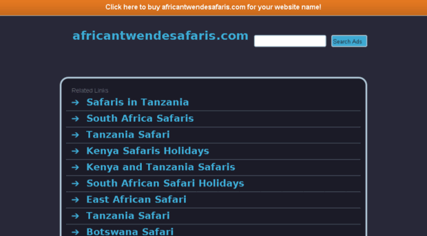 africantwendesafaris.com